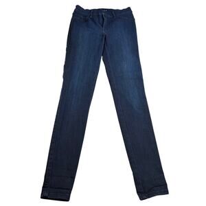 Mott & Bow womens dark rinse high rise skinny jeans.  Size 27.